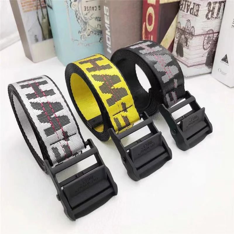 Off-White Industrial Belt Iconic Streetwear Accessories Multicolor