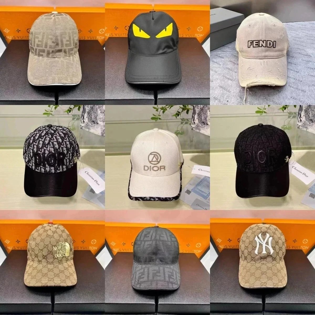 Design Designer Baseball Caps Collection Luxury Headwear Multicolor