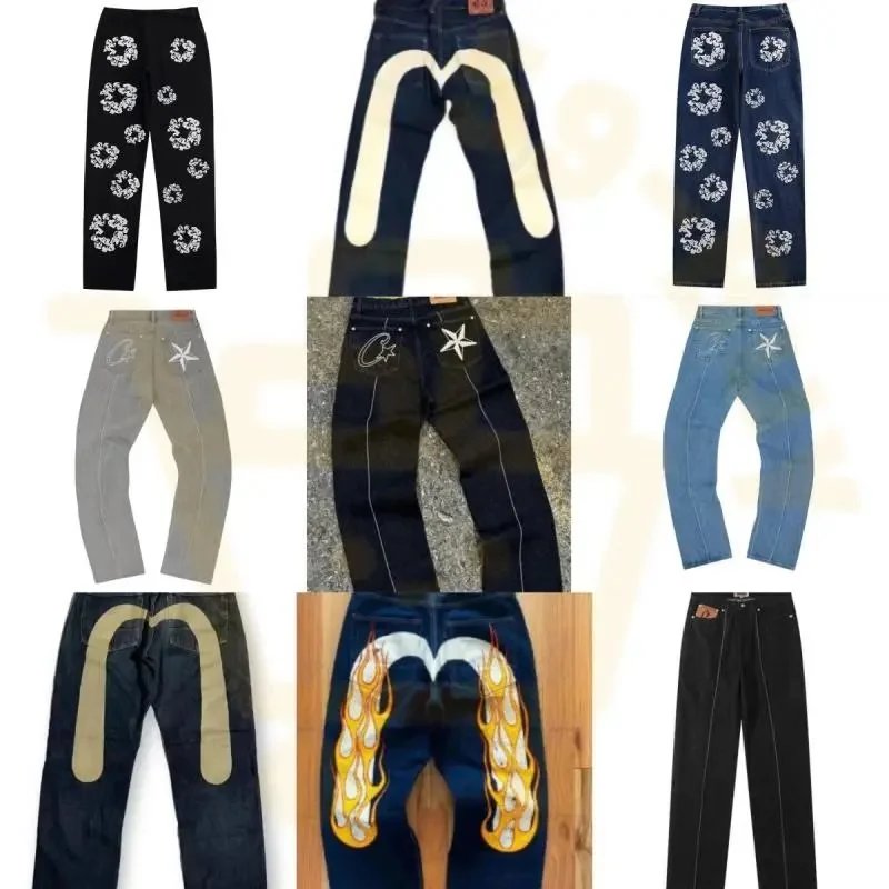 Evisu Daicock Graphic Streetwear Jeans Multicolor