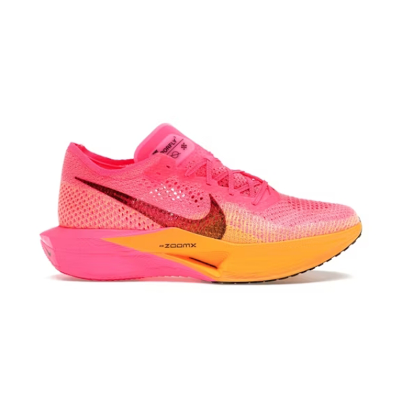 Nike Vaporfly 3 Lightweight Running Shoes Pink and Orange