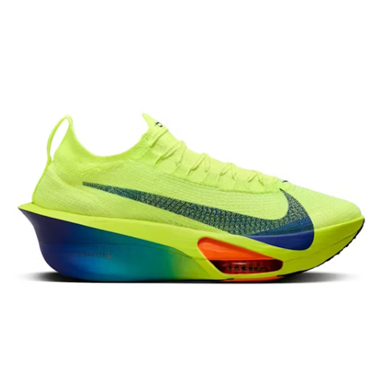 Nike Alphafly 3 lightweight running shoes yellow