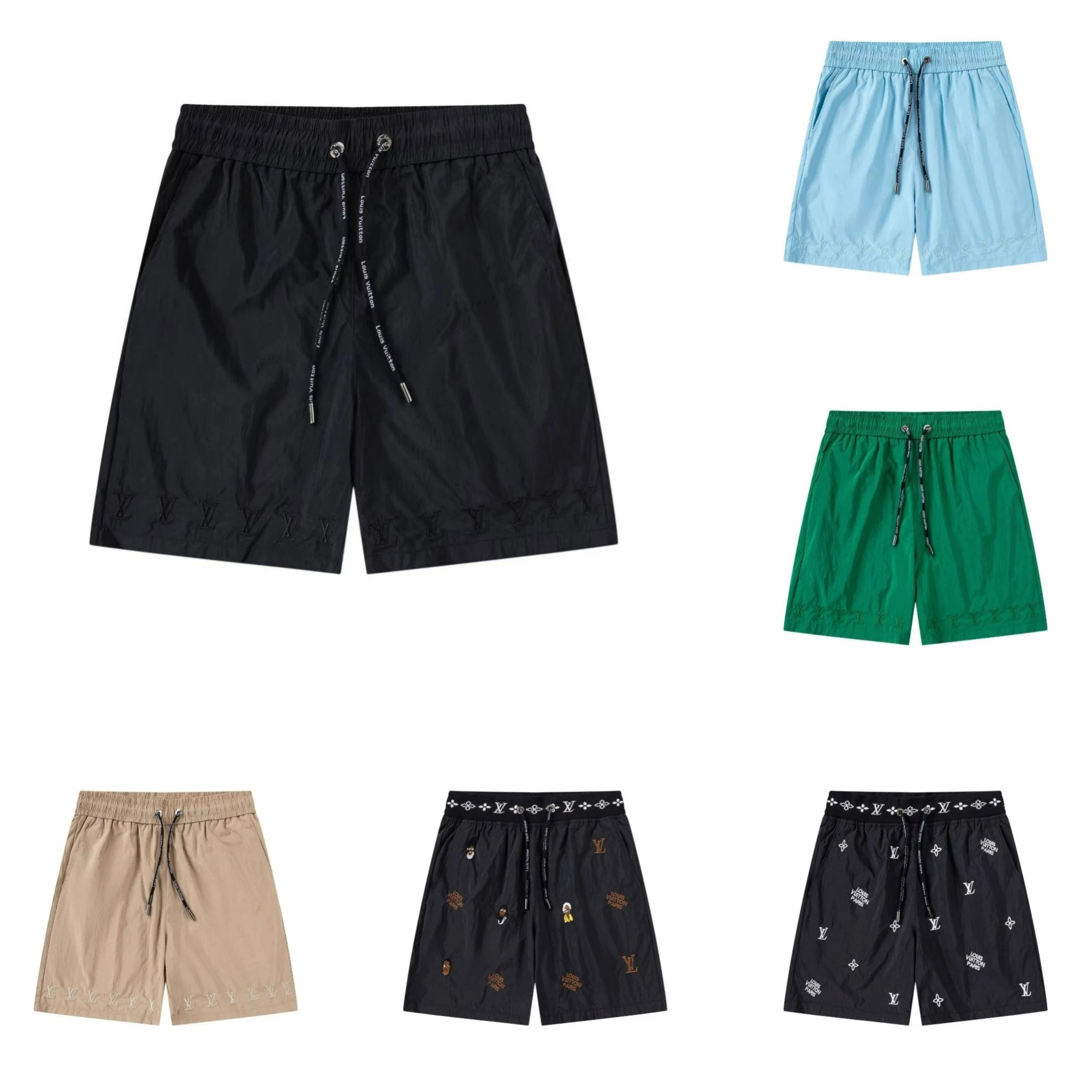 Louis Vuitton LV Monogram Casual Nylon Shorts Multicolor