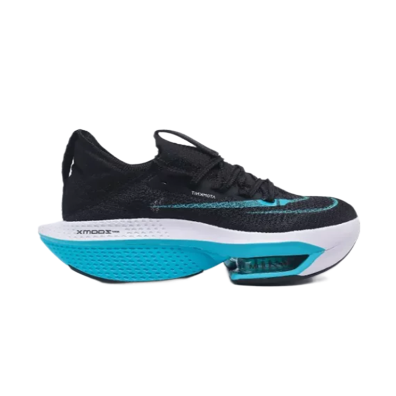 Nike Air Zoom Alphafly Next% 2 Running Shoes Black and Blue
