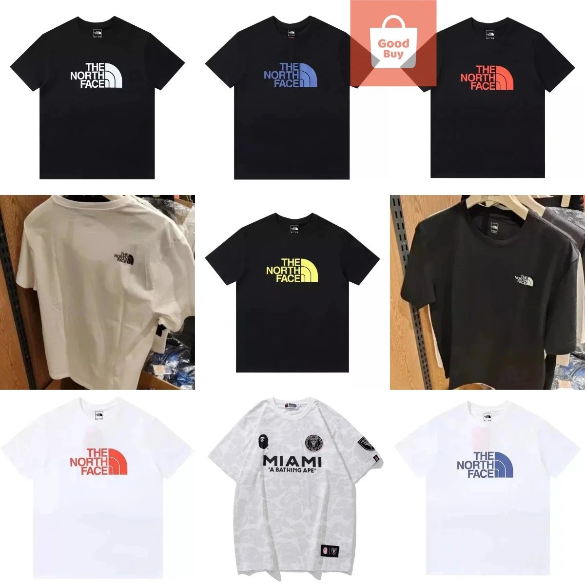 The North Face TNF Graphic Cotton T-Shirt Multicolor