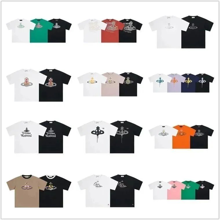Vivienne Westwood VW Orb Graphic Cotton T-Shirt Multicolor