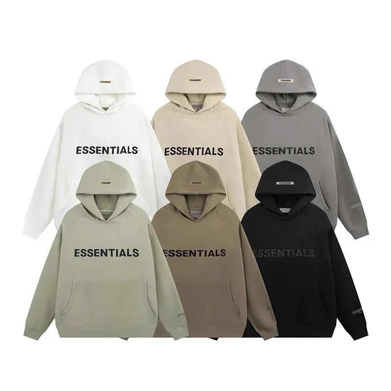 Fear of God Essentials Graphic Pullover Hoodie Multicolor
