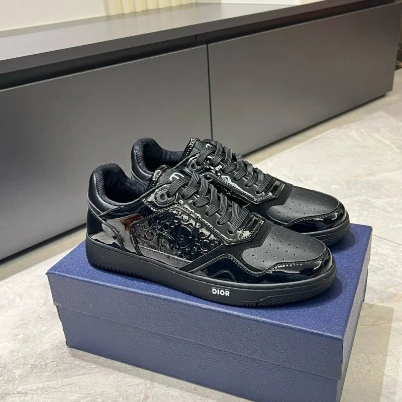 Dior B27 Low Top Sneakers Black
