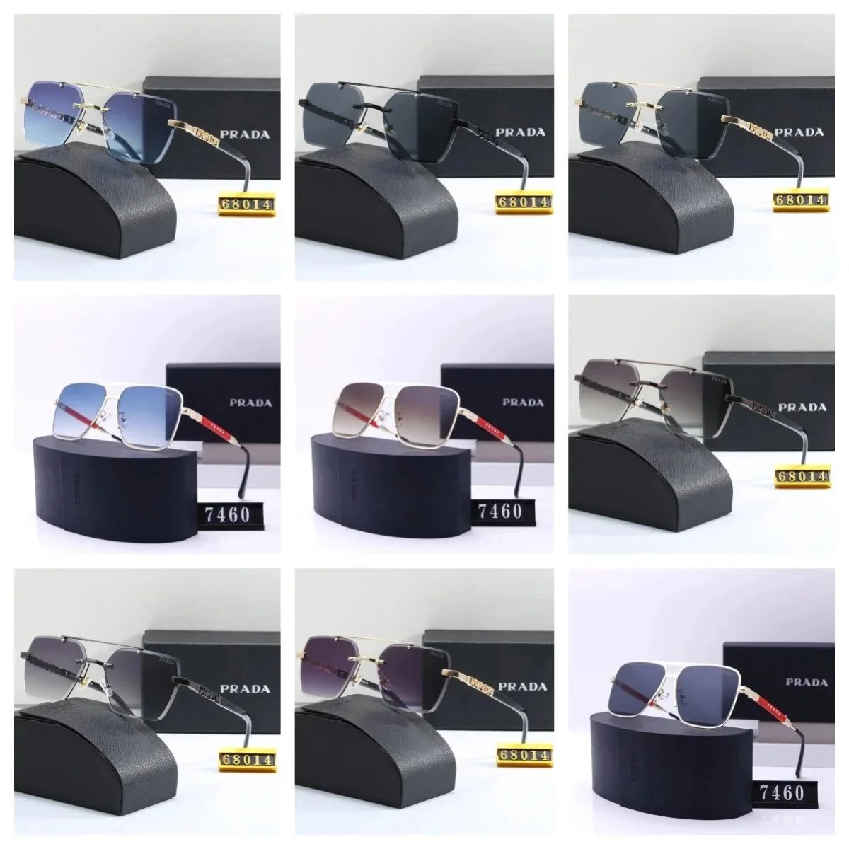 Prada 68014 Stylish Sunglasses Black
