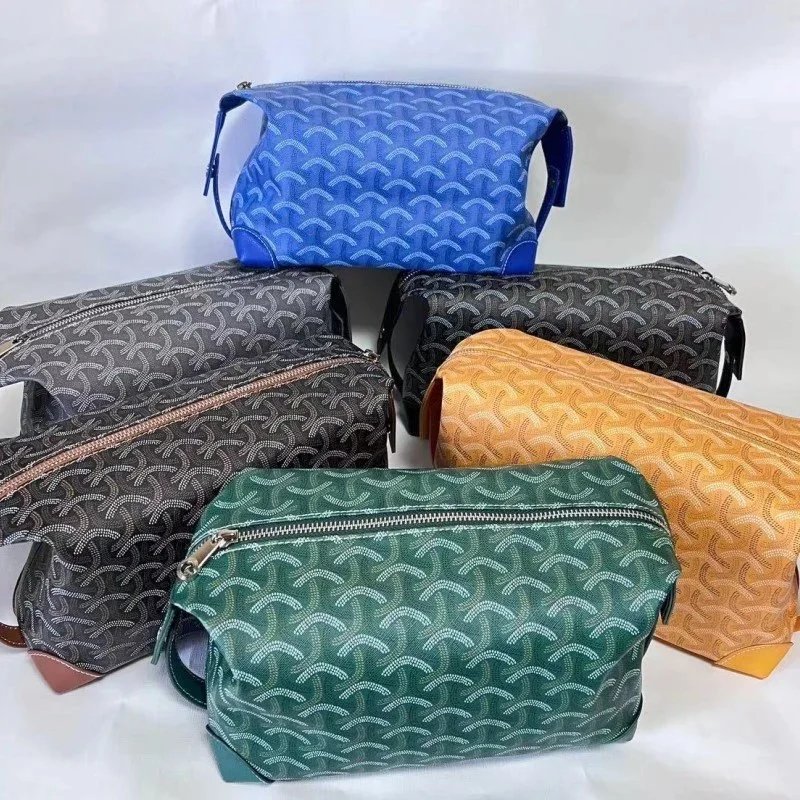 Goyard Senat Pouch Classic Travel Toiletry Bag Multicolor
