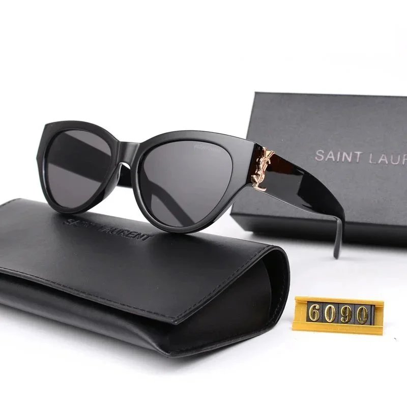 Saint Laurent YSL Cat Eye Sunglasses Black