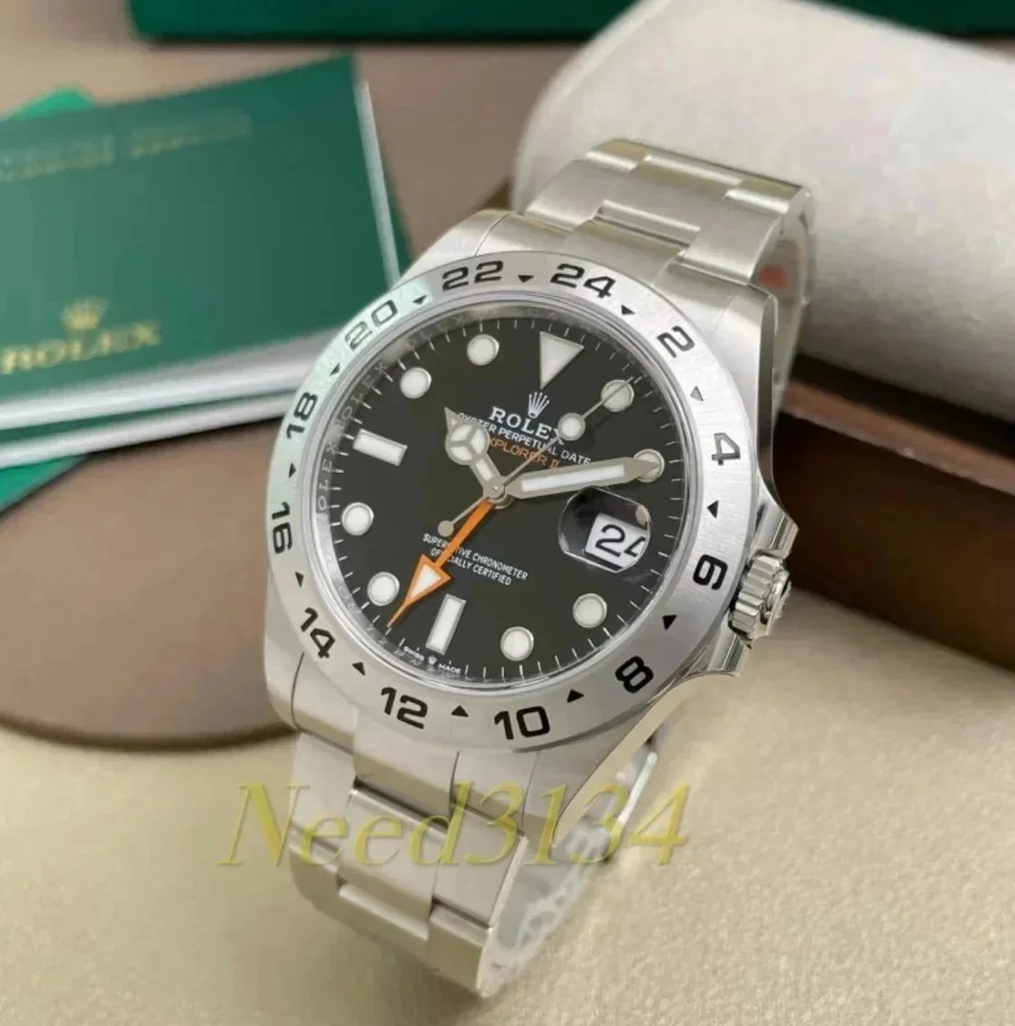 Rolex Explorer II 226570 Luxury Watch Black