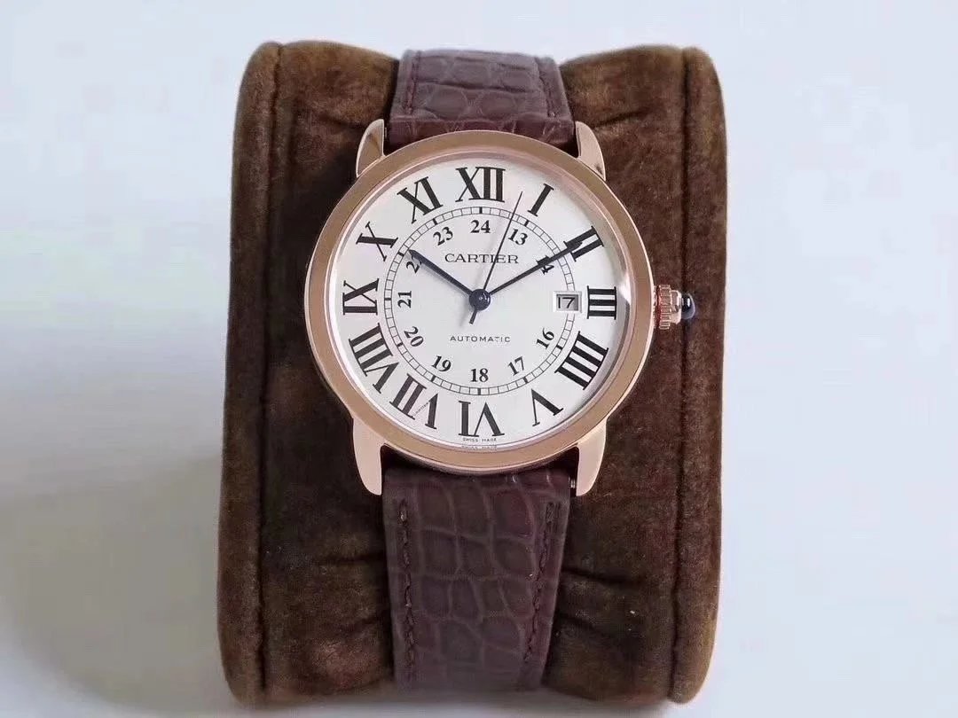 Cartier Drive de Cartier Automatic Luxury Watch Brown