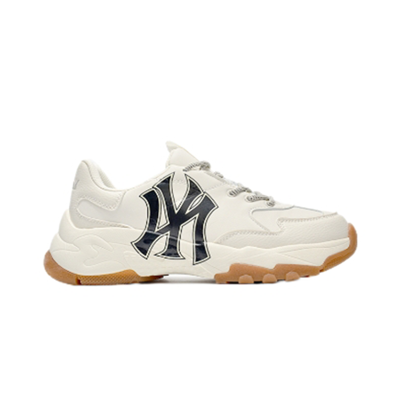 MLB Big Ball Chunky Chunky Sneakers White and Navy