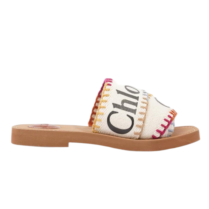 Chloe Woody Casual Slides Sandals Multicolor