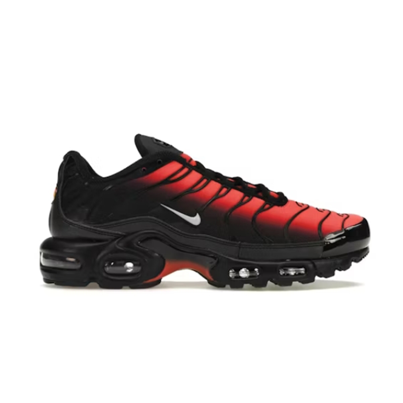 Nike Air Max Plus Tuned Air Sneakers Black and Red