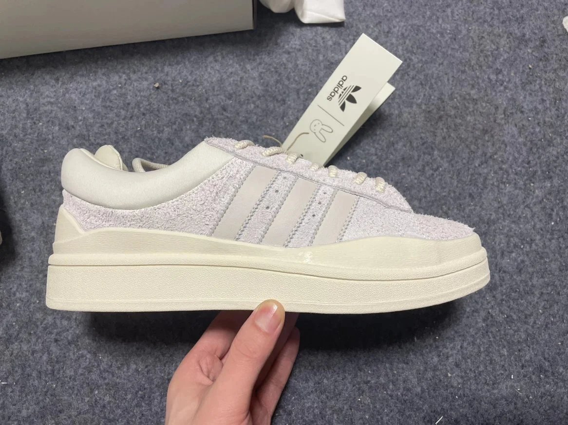Adidas Bad Bunny Campus Light chunky Sneakers White