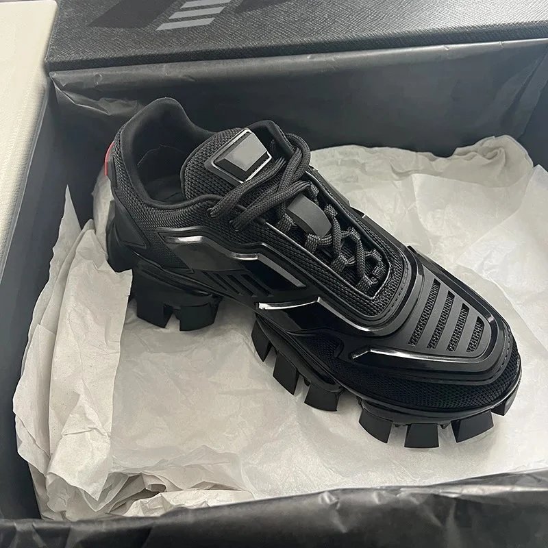 Prada Cloudbust Thunder Chunky Sneakers Black
