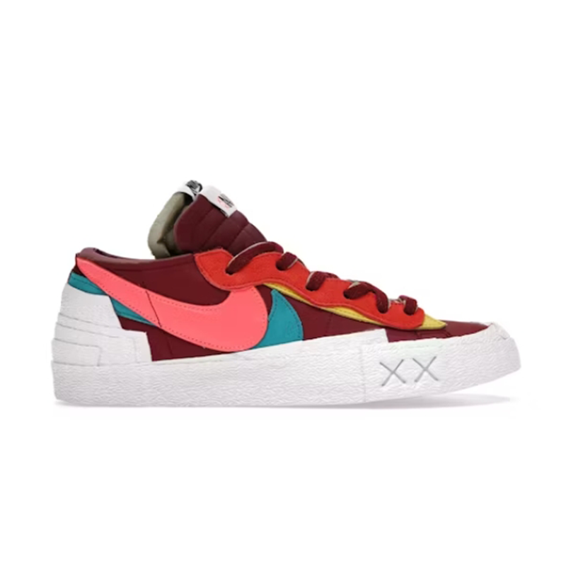 Nike Sacai x KAWS Blazer Low Chunky Sneakers Multicolor