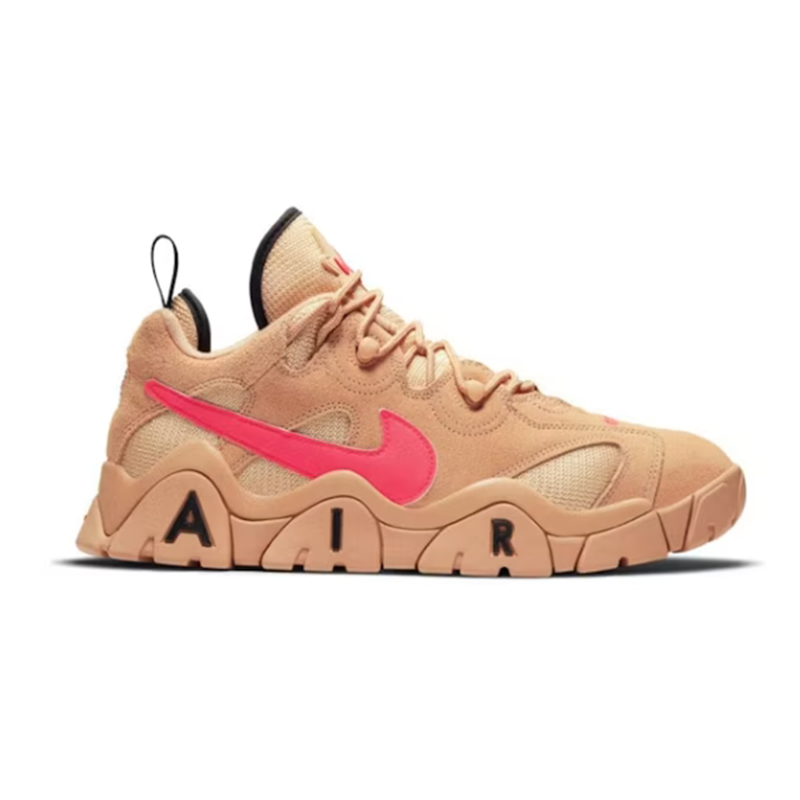 Nike Air Barrage Low chunky sneakers Beige and Pink