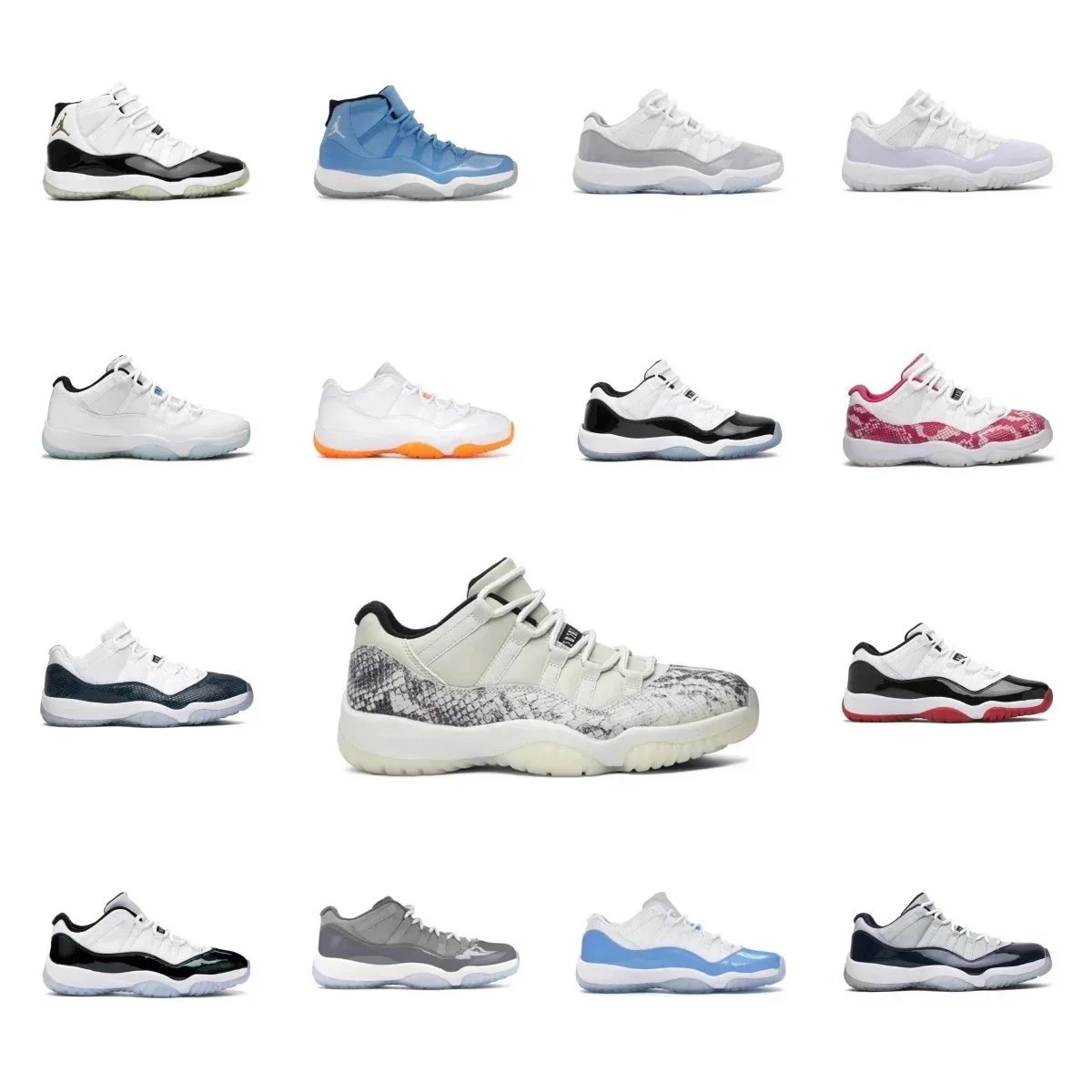 Jordan Air Jordan 11 Low iconic basketball sneakers Multicolor