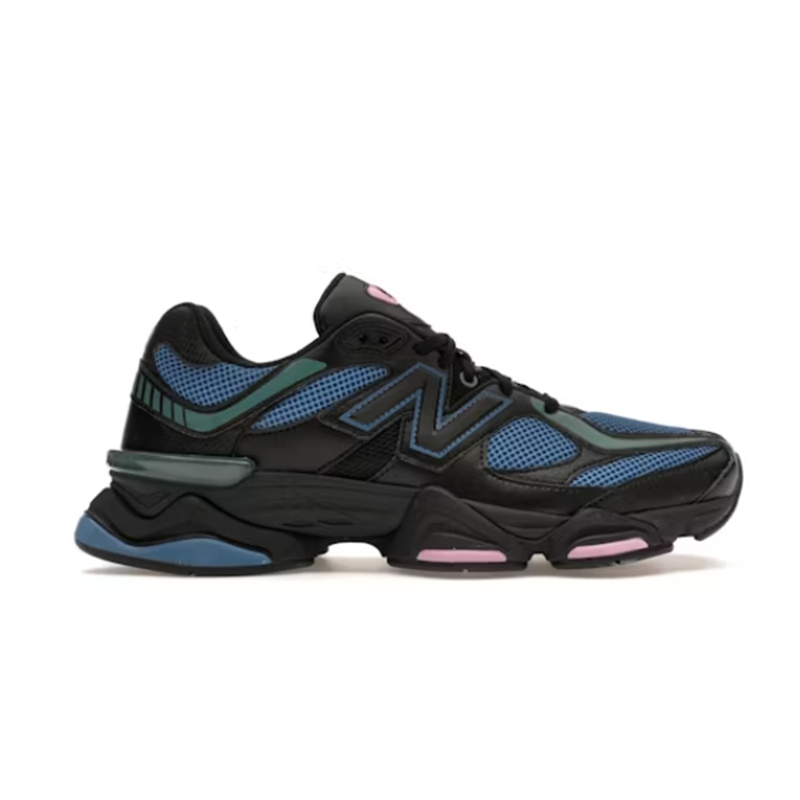 New Balance 9060 Chunky Sneakers Black and Blue