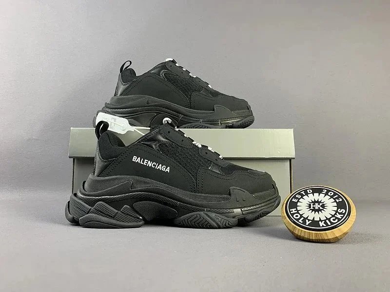 Balenciaga Triple S Chunky Sneakers Black