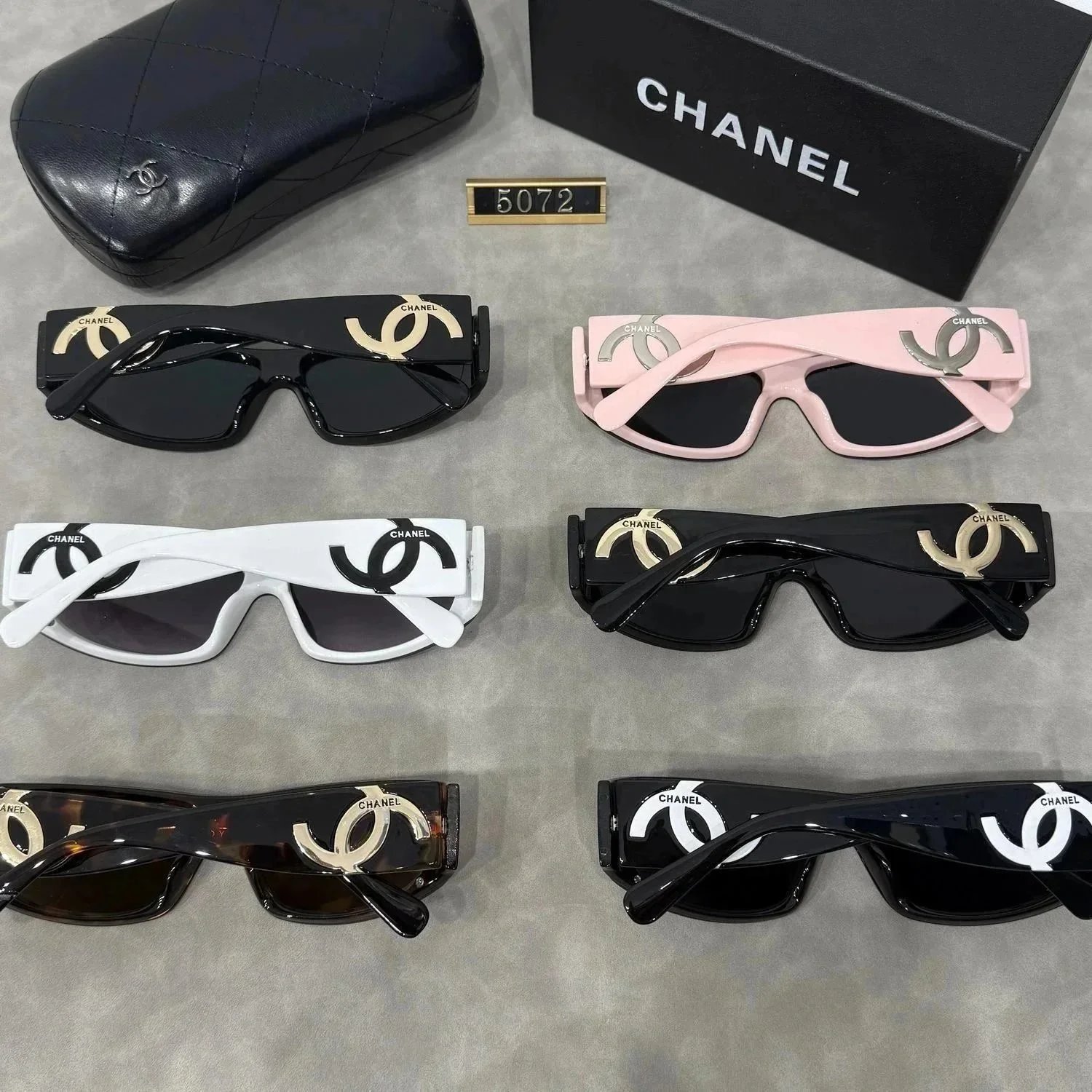 Chanel 5072 Oversized Sunglasses Multicolor
