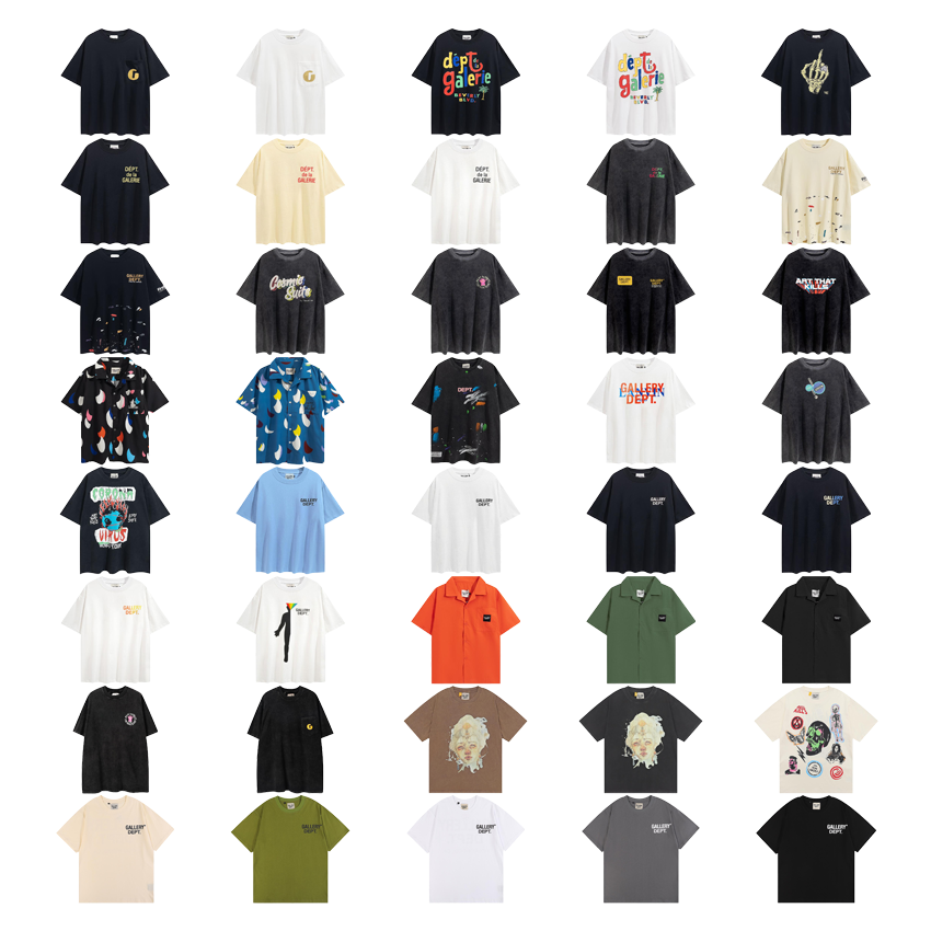 Gallery Dept. Graphic Print Oversized Tee Multicolor