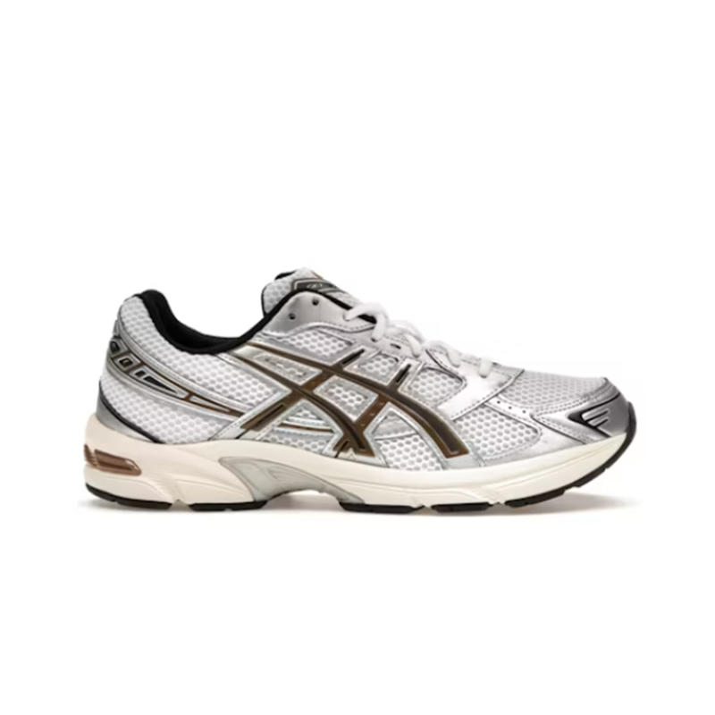 Asics GT-2160 Chunky Mesh Sneakers Silver and White