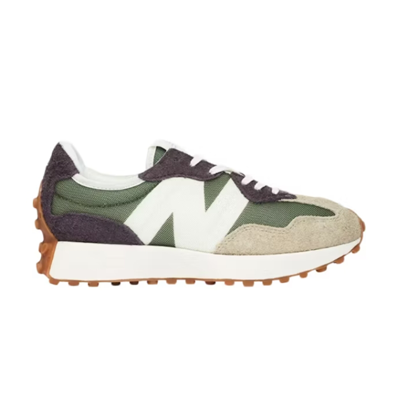 New Balance NB 327 Retro Sneakers Green and Beige