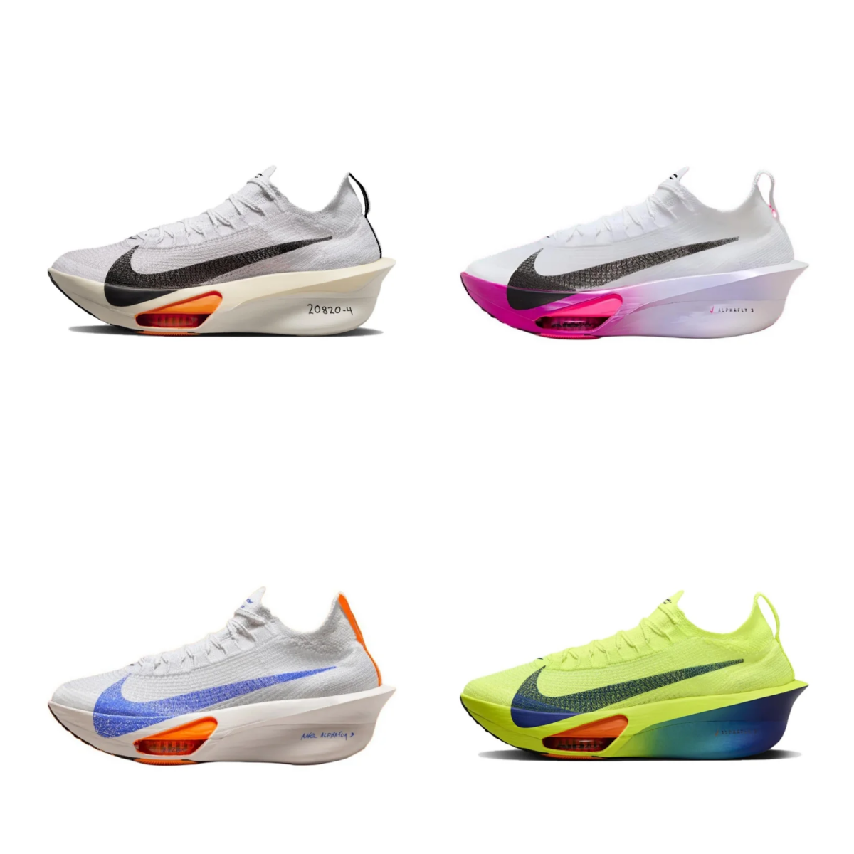 Nike Alphafly 3 Lightweight Running Shoes Multicolor