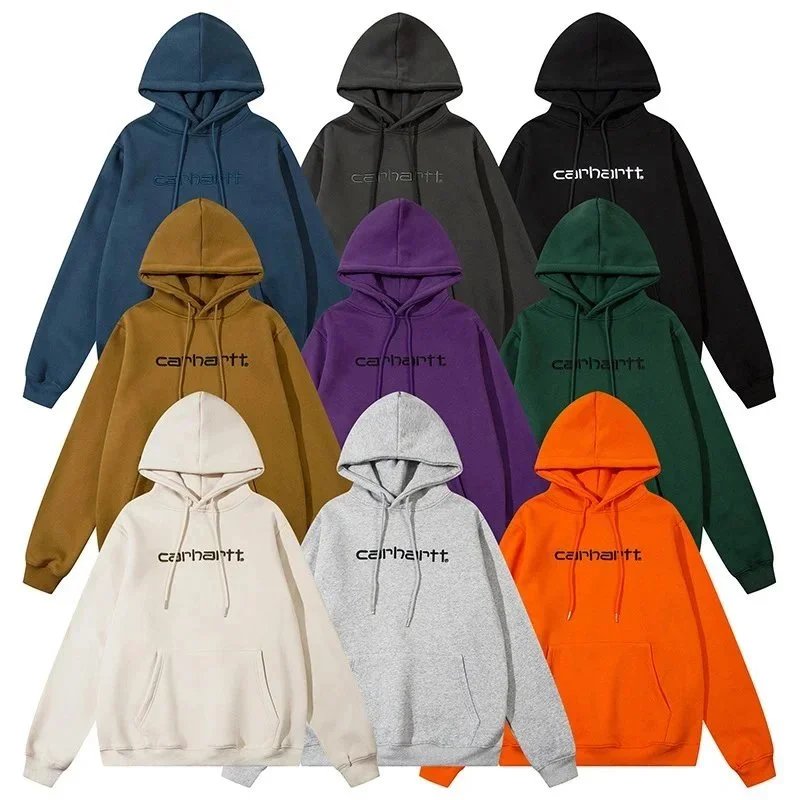 Carhartt Script Embroidery Oversized Hoodie Multicolor