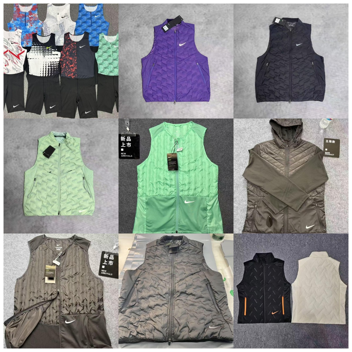 Nike Aeroloft Lightweight Puffer Vest Black