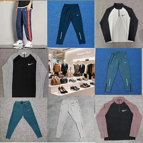 Nike Dri-FIT Training Sporty Track Pants and Pullover Set Multicolor