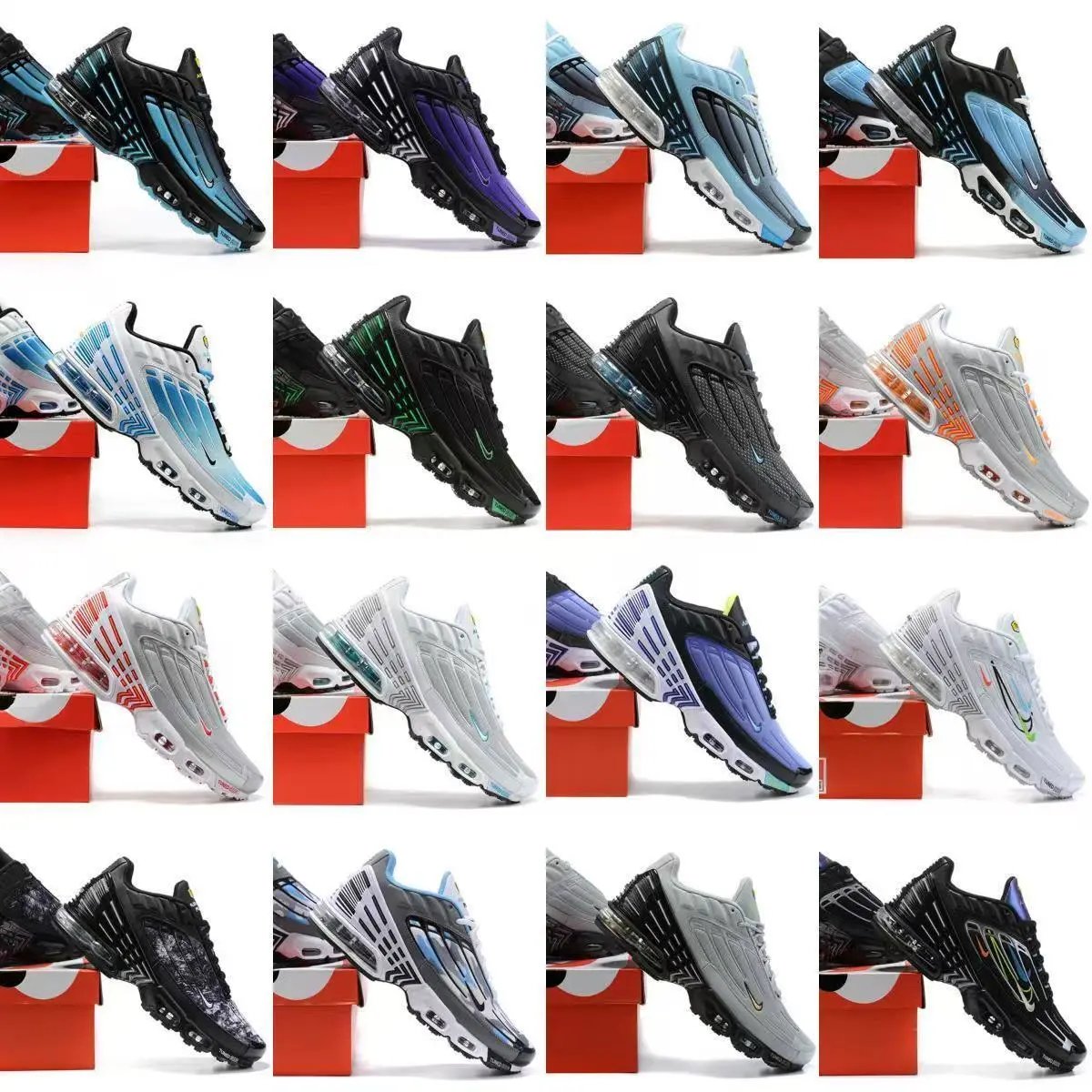 Nike Air Max Plus 3 Chunky Sneakers Multicolor