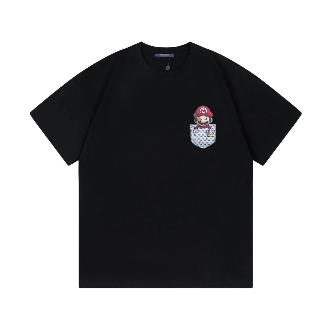 Louis Vuitton LV Mario Pocket Graphic Tee Black