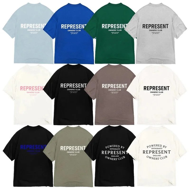 Represent Owners Club Graphic Streetwear T-Shirt Multicolor