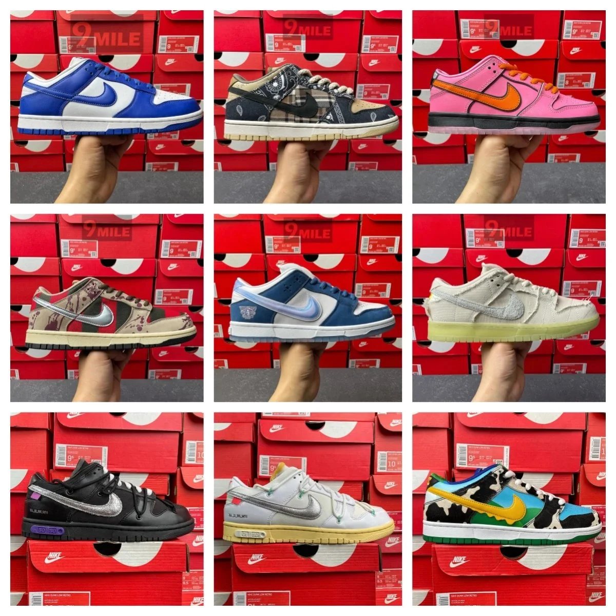 Nike Dunk Low Retro casual sneakers Multicolor