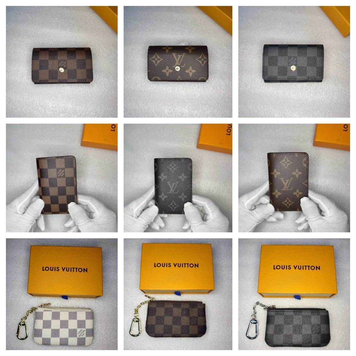 Louis Vuitton LV Key Pouch and Card Holder Luxury Accessories Multicolor