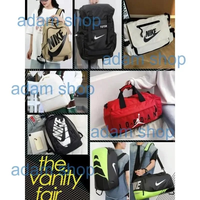 Nike Sport Backpack and Duffle Bag Collection Casual Travel Bags Multicolor