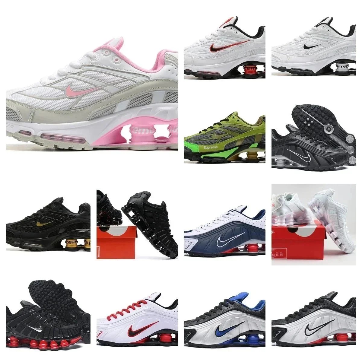 Nike Shox Ride 2 Chunky Sneakers Multicolor