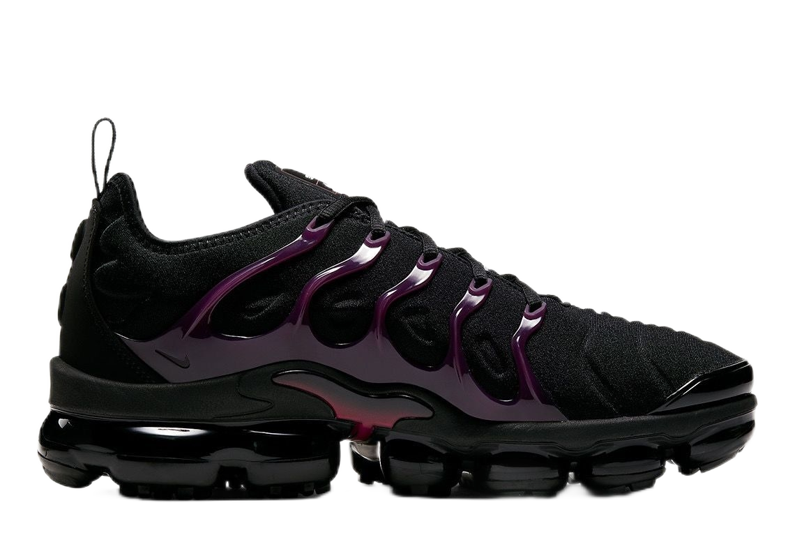 Nike Air VaporMax Plus Chunky Sneakers Black and Purple