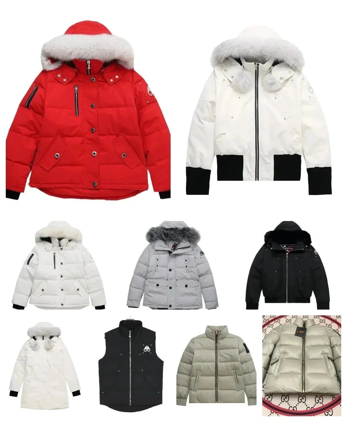Moose Knuckles Stirling Parka Warm Winter Puffer Jacket Multicolor