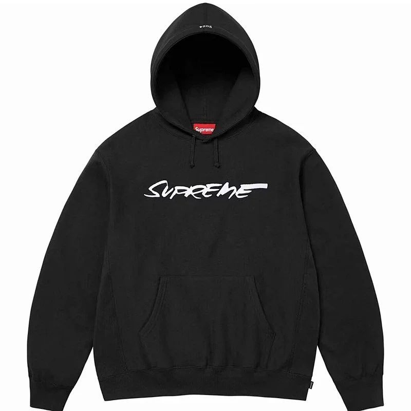 Supreme Futura Script Oversized Hoodie Black