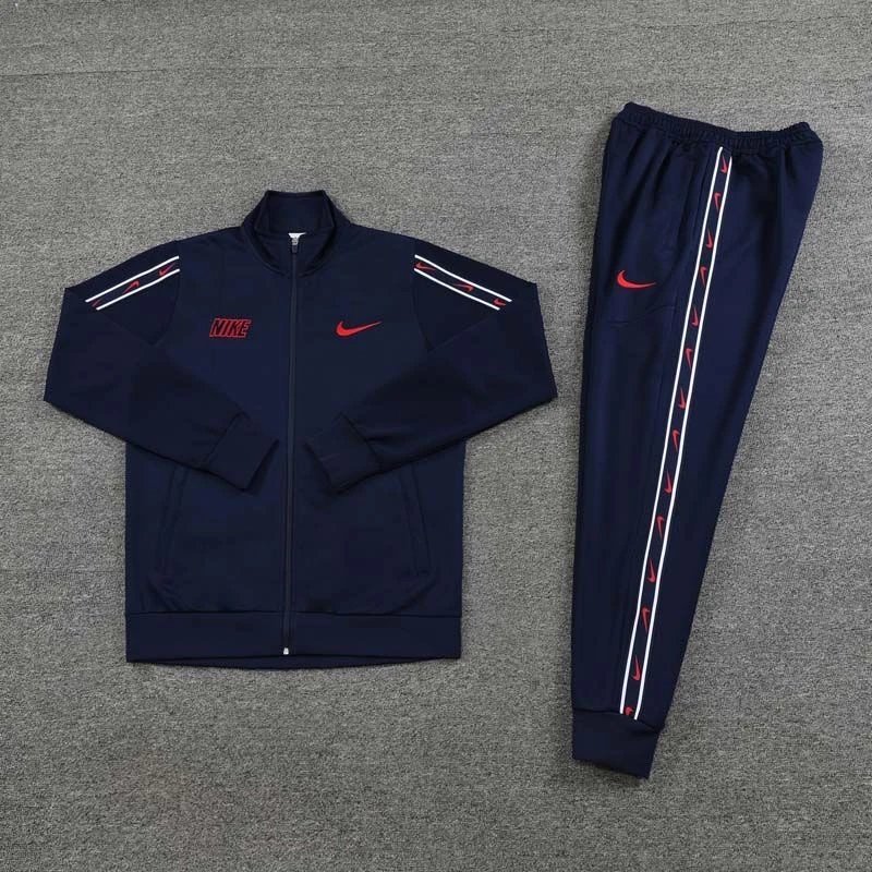 Nike Tape Tracksuit Athletic Matching Set Navy