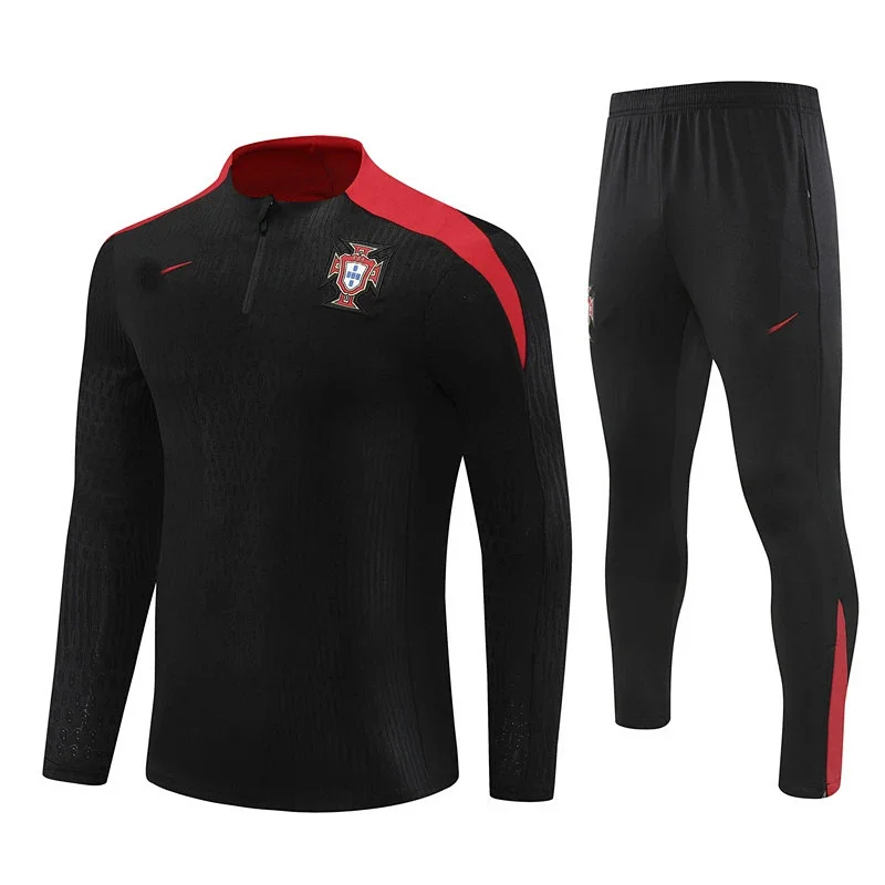 Nike Portugal Strike Drill Training Tracksuit Set Black