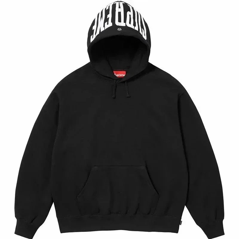 Supreme Arc Hooded Sweatshirt Streetwear Hoodie Black