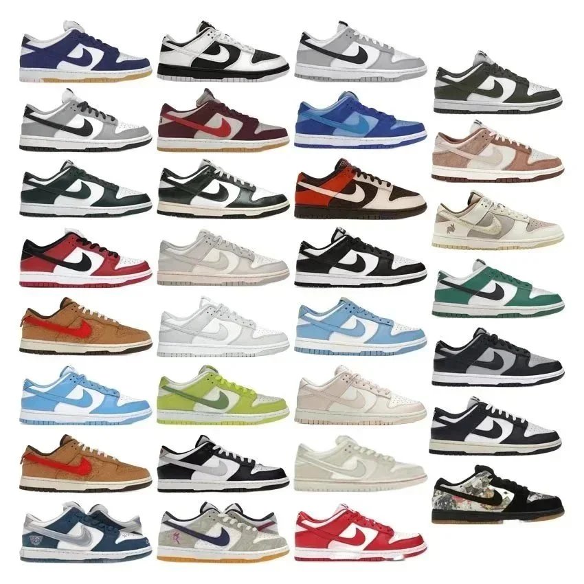 Nike Dunk Low Retro Sneakers Multicolor