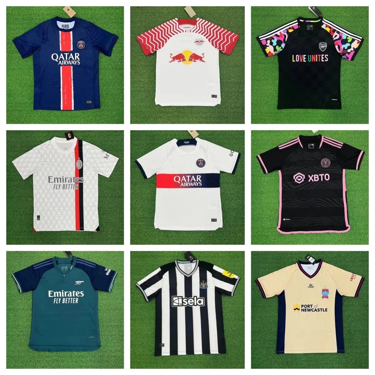 Design Football Jersey Collection Retro Soccer Jersey Multicolor