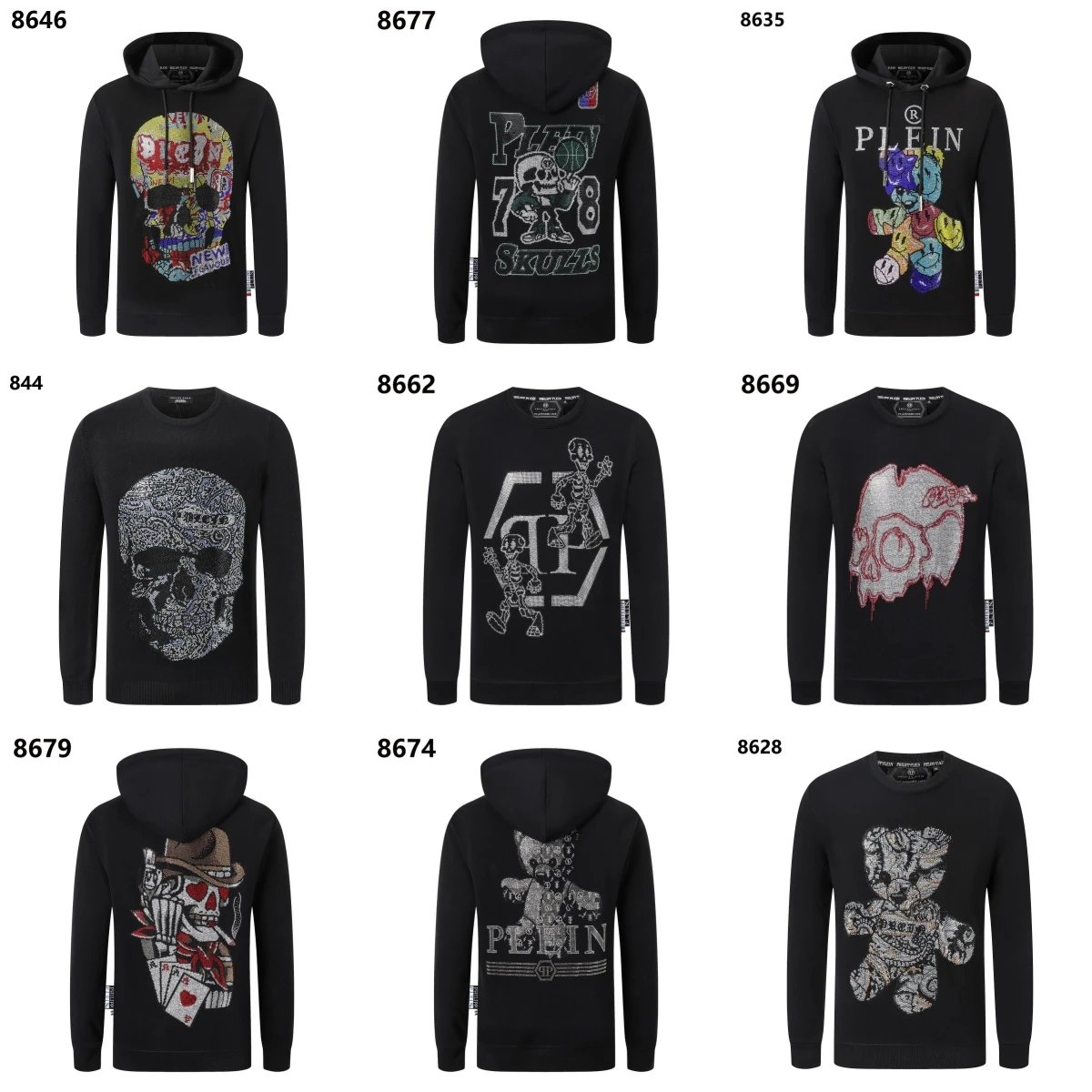 Stylish and versatile hoodie 12111-007（QSFZ）